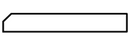 Toucan MDF Molding  Baseboard C-P08C(Plinthe-08C)