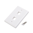 Wall Plate 2 Port Wall Plate for Keystone Jack