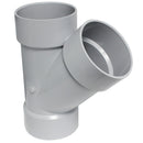 2 in. x 1-1/2 in. x 1-1/2 in. PVC DWV 45-Degree Hub Wye