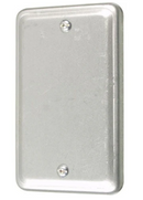 Utility Metal Box Cover 11C4, 2-3/8" Wide Blank