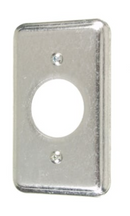 Utility Metal Box Cover 11C3, 1-13/32 Diameter