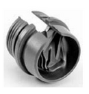 Nesco_618-NM / PVC "Snap in" Connector 14/2 to 10/3  (1/2" KO)