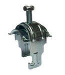 1-1/2" One Piece Saddle Type Strut Clamp, Steel