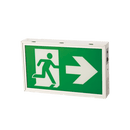EMERGENCY SERIES  RENO-SRMS-U/ LED RUNNING MAN SIGN 2W | 120-347VAC | Powder-Coated Steel | R61004