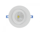 Reno lighting/ RENO-LED-4-S9W-FG-5CCTWH/ R36106 /LED Floating Gimbal Potlight 4″ 9W. Slim profile LED with integrated MCCT technology. 2700/3000/3500/4000/5000K