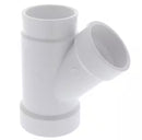 2 in. x 1-1/2 in. x 1-1/2 in. PVC DWV 45-Degree Hub Wye