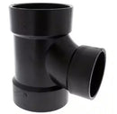 4 in. x 4 in. x 3 in. ABS DWV All Hub Sanitary Tee