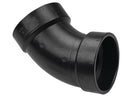 4 in. ABS DWV 45-Degree Hub x Hub Elbow