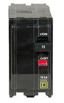 Square D 2P 15A Circuit Breaker