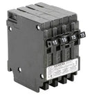 BREAKER (2)15A 1P/(1)15A 2P 10K QT Common Trip Centre poles only