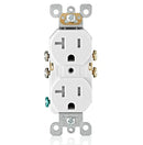 LEVITON - Decora Duplex Recptacle / 20A-125V / T5820-W