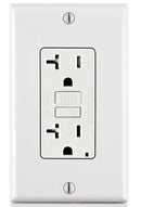 LEVITON - WHITE SELF TEST TAMPER RESISTANT GFCI 20A-125V