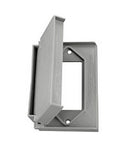 GFCI Weatherproof Outlet Cover - Grey