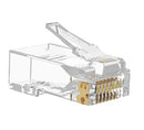 RJ45 Cat6 Pass-Through connectors crimp network plug