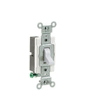 LEVITON - WH SW STD TGL SP 20A120/277VAC