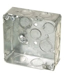 Vista_20173 - 52151-K - 1 1/2" -  Square Shallow Junction box w/knocouts