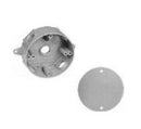 (RB550S) 4" Round Outlet Box, 1/2" c/w Cover