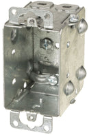 BX11013 Gangable Box 1104-L 2-1/2" Deeo Box w/Plaster Ears & Clamps