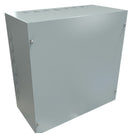N1 Screw Cover w/KO's - 16 x 16 x 8 - Steel/Gray