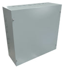 N1 Screw Cover w/KO's - 16 x 16 x 6 - Steel/Gray