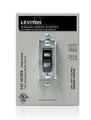 30 Amp, 600 Volt, Toggle Three-Pole AC Motor Starting Switch In Type 1 Metal Enclosure