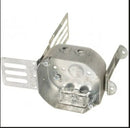 54151-LSSAX - 1 1/2" Deep Octagon ceiling Box w/Armoured Clamps