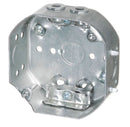 54151-LA - 1 1/2" Deep Ceiling Box w/Armoured Clamps