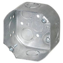 54171-K - 2 1/8" Deep Ceiling Box  w/Concentric knockouts