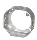 4” OCTAGONAL BOX EXTENSION WITH 1/2” & 3/4” KNOCK-OUTS