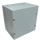 N1 Screw Cover w/KO's - 8 x 8 x 6 - Steel/Gray