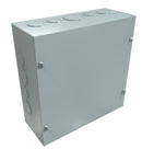 N1 Screw Cover w/KO's - 10 x 10 x 4 - Steel/Gray
