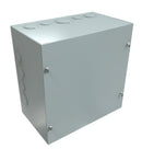 N1 Screw Cover w/KO's - 10 x 10 x 6 - Steel/Gray