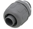 1/2 Plastic Liquid Tight Connector - Component Type - Gray
