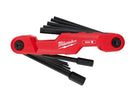 Milwaukee Tool 11-Key Electrician's Folding Hex Key Set - SAE