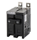 Cutler Hammer Bolt-On Circuit Breaker for CBM/CBL,15Amp, 2-Pole 120/240V/AC 10K