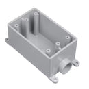 FSEB-050,1-Gang 1/2 in. Weatherproof PVC Device Box