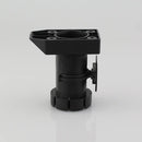EUROFIT-Standard Cabinet Leg - Black - Plastic CL-T2A100/120/150