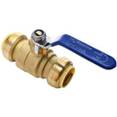 1" Push-N-Connect Full Port Ball Valve with Drain