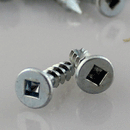 #8 Flat Head, #2 Square, Type 17, with 4 Nibs Screw FH