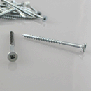 #8 Flat Head, #2 Square, Type 17, with 4 Nibs Screw FH