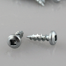 #8 Pan Head, #2 Square, Type 17, with 4 Nibs  ⅝" Screw  - 08058PH