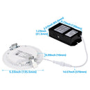 4" Slim Disc LED  Lighting 10.5W 50W