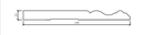 Molding: B-05 Colonial Baseboard 5"