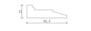 Molding: C-06 Bevel Steps BB Casing 3-1/2"