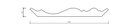 Crown Molding: CR-08 Crown Tuscan 7"