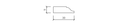 Molding: D-02 Doorstop 1-1/4" x 10'
