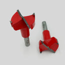 TIDEWAY 4 Blades Industrial Carbide Tipped Hinge Boring Bit for Rows Drill Machine 8mm/35mm Cutting Dia, 70mm Length (2 Size Available)