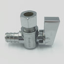 Z-AIR 1/4 Turn Angle Valve - Lead Free - 1/2" x 3/8" - PEX
