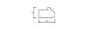 Molding: S-03 Colonial Back Band 1-1/3"