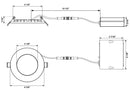 DawnRay 4" Slim Disc LED Light (Round White)